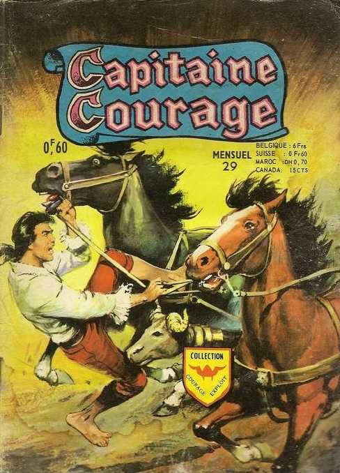 Scan de la Couverture Capitaine Courage n 29